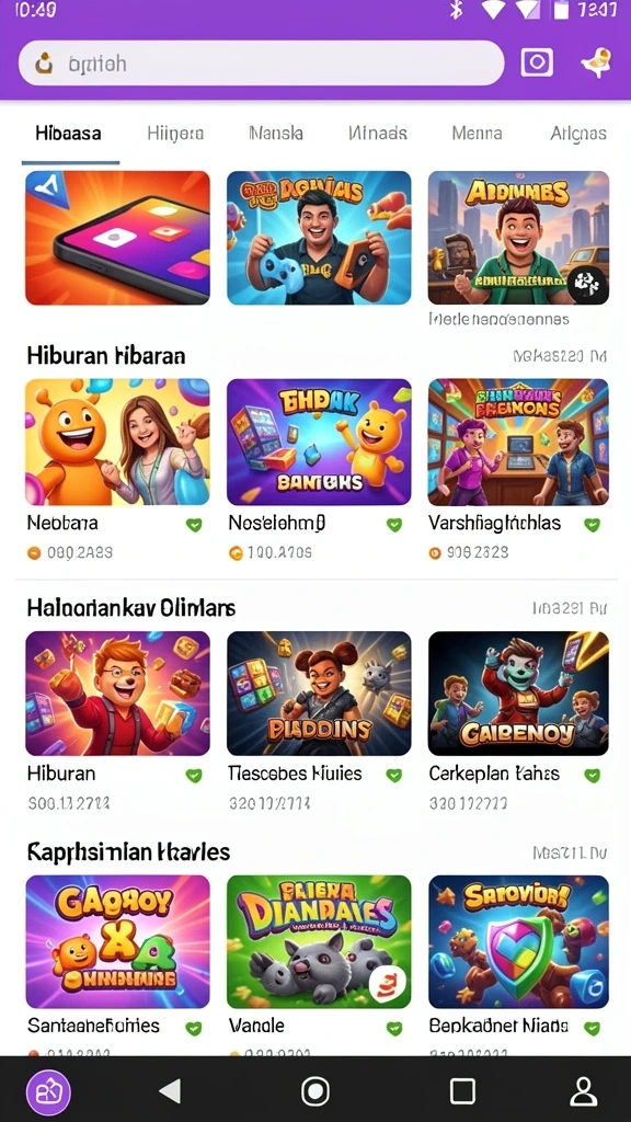 Ragam pilihan konten hiburan berkualitas tinggi.