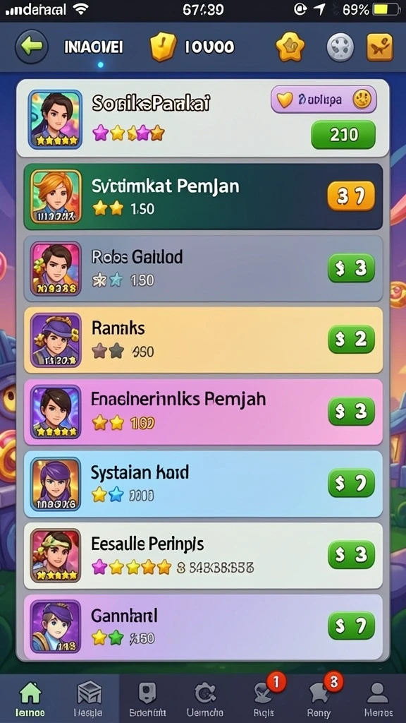 Tampilan antarmuka yang ramah pengguna dan mudah dinavigasi.