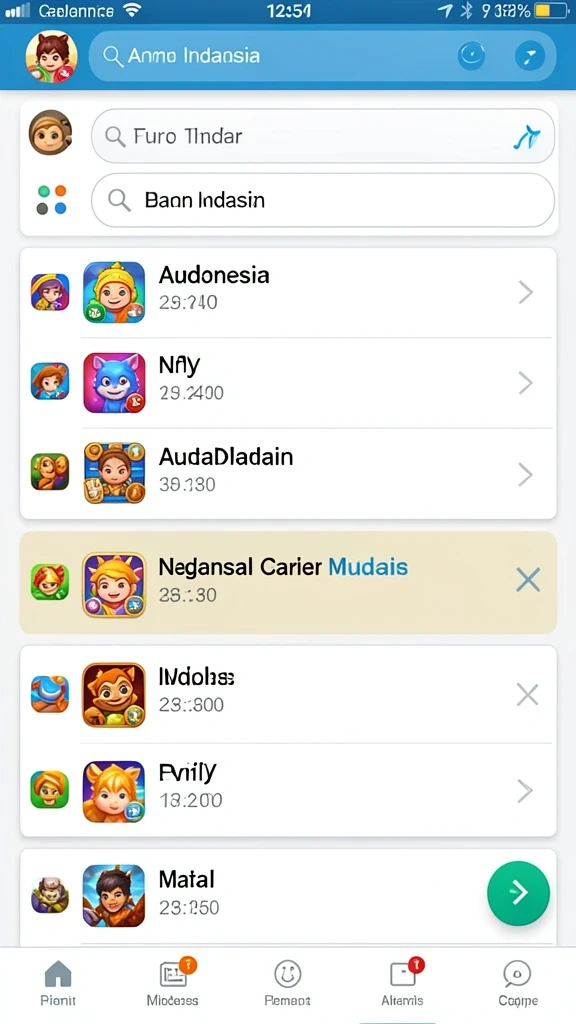 Screenshot dari turnamen dengan hadiah menggiurkan.