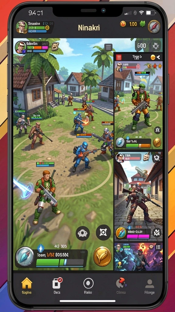 Beragam mini-games yang menggugah semangat.