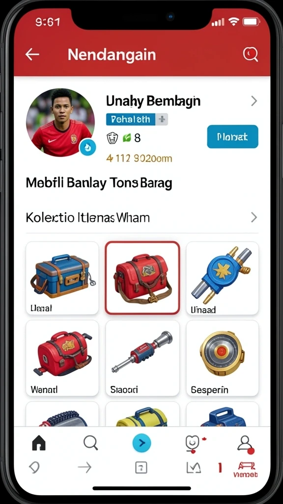Tema permainan yang beragam dan menarik.