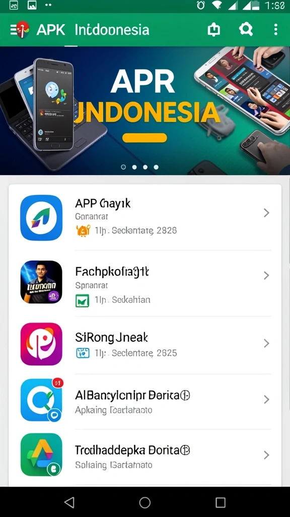 Tampilan antarmuka yang ramah pengguna.