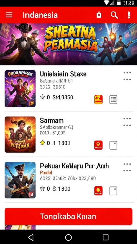 Tampak fitur kustomisasi karakter yang sangat beragam.