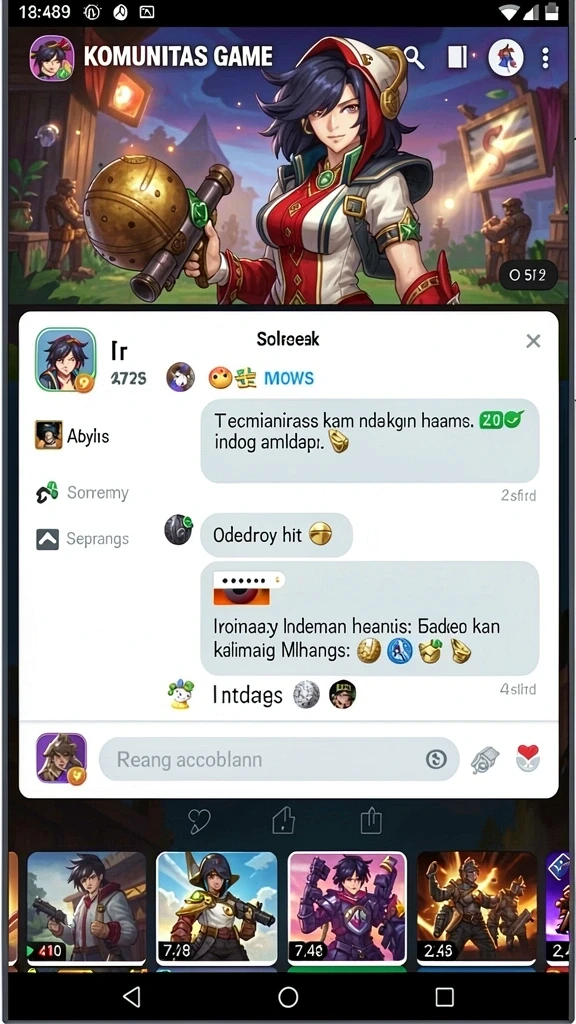 Grafik menarik yang membuat pengalaman bermain semakin seru.