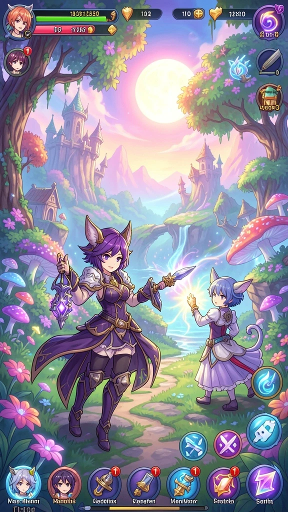 Screenshot kedua menampilkan mode multiplayer yang seru.