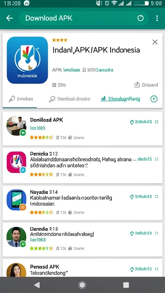 Tampilan antarmuka yang bersih dan modern.