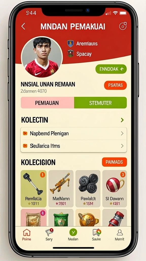 Beragam pilihan permainan yang dapat dipilih.