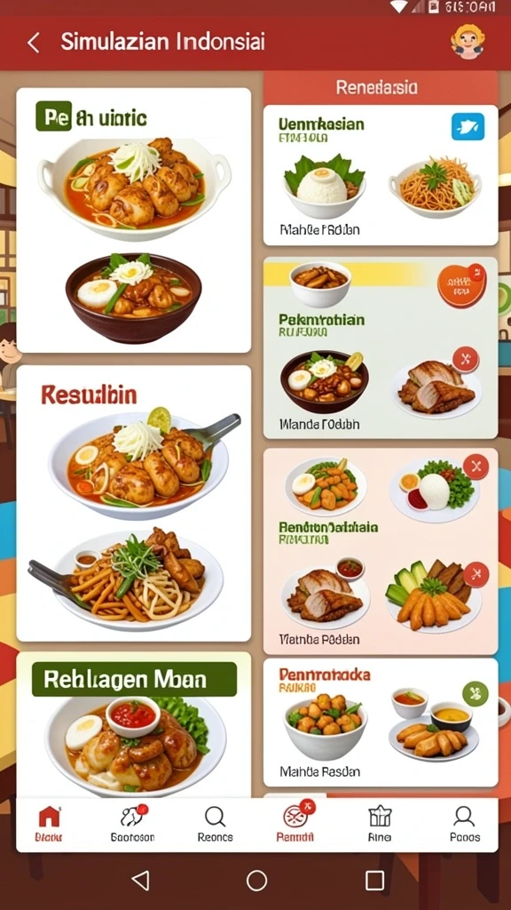 Fitur interaksi sosial yang membuat permainan semakin seru.