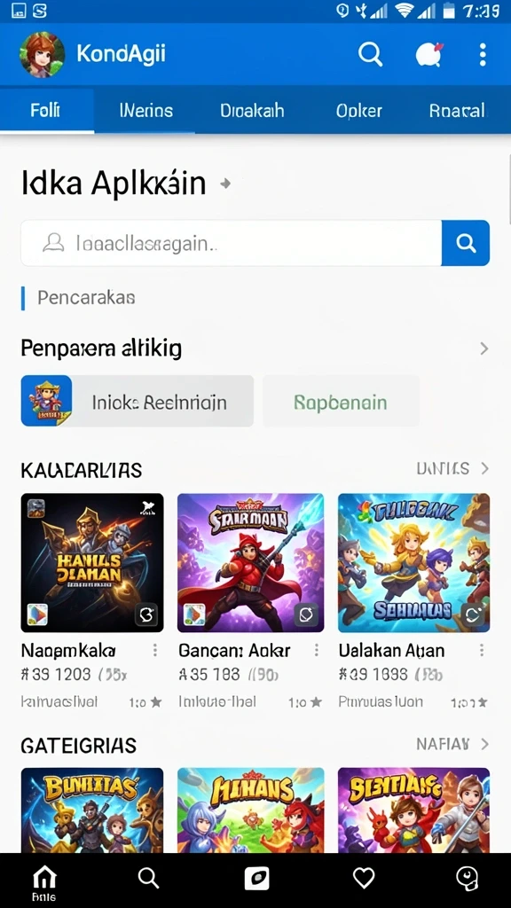 Tampilan antarmuka yang menarik dan mudah digunakan.