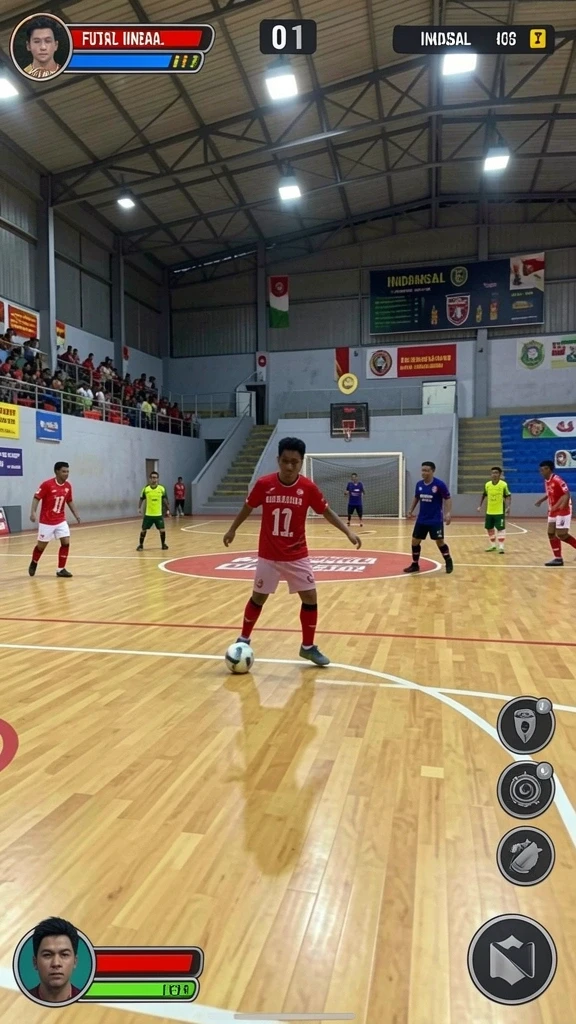 Tangkapan layar ketiga memperlihatkan level baru yang menantang.