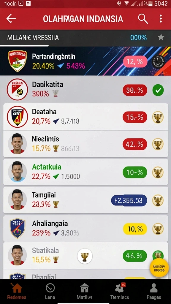 Tampilan grafis yang mengesankan dan berwarna-warni.