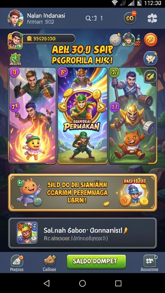 Screenshot menampilkan gameplay seru GOCAP123.