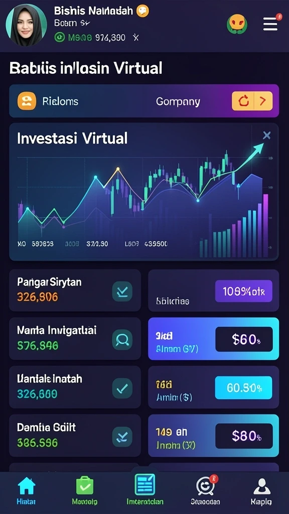 Menu utama yang sederhana dan mudah digunakan.