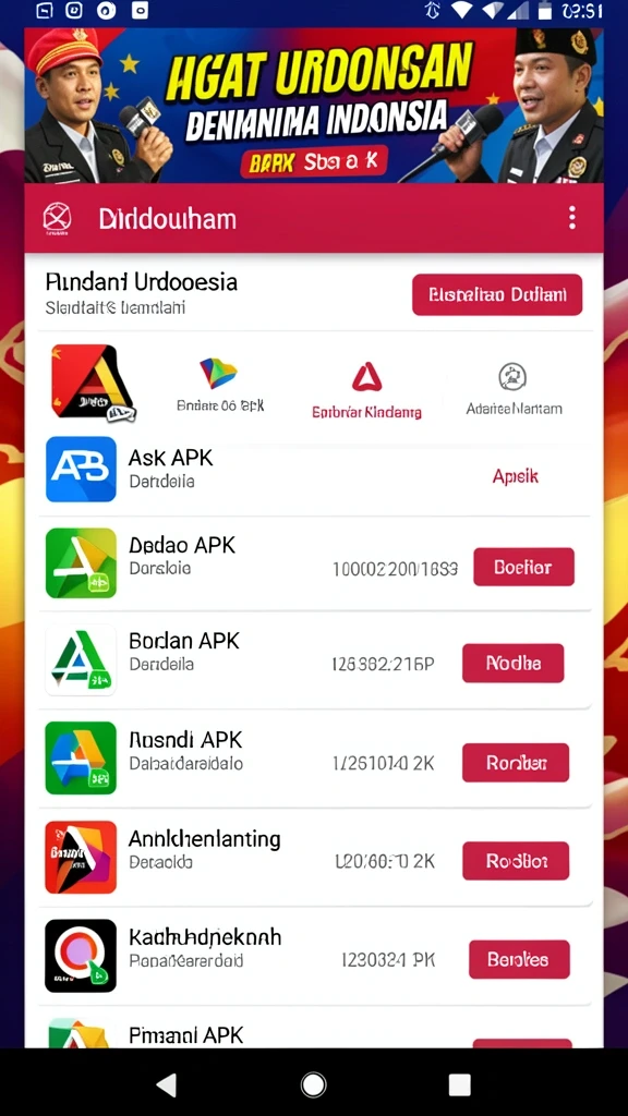 Berbagai pilihan permainan judi online tersedia.