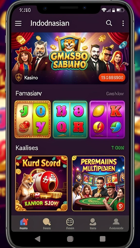 Tangkapan layar dari pertarungan di arena.