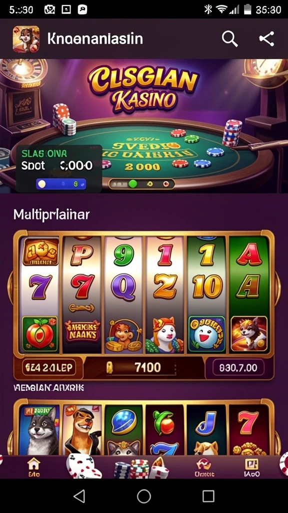 Menunjukkan berbagai tingkat tantangan yang ada di dalam game.