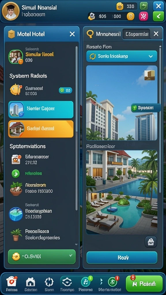 Screenshot aplikasi JOSS777 menunjukkan tampilan antarmuka yang menarik.