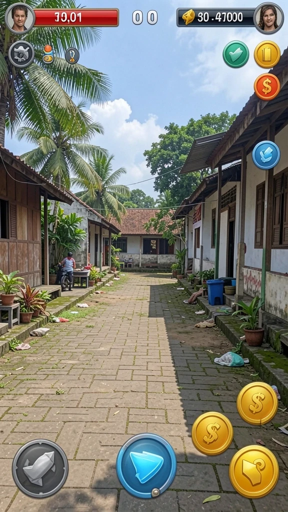 Momen seru saat berpetualang bersama teman.