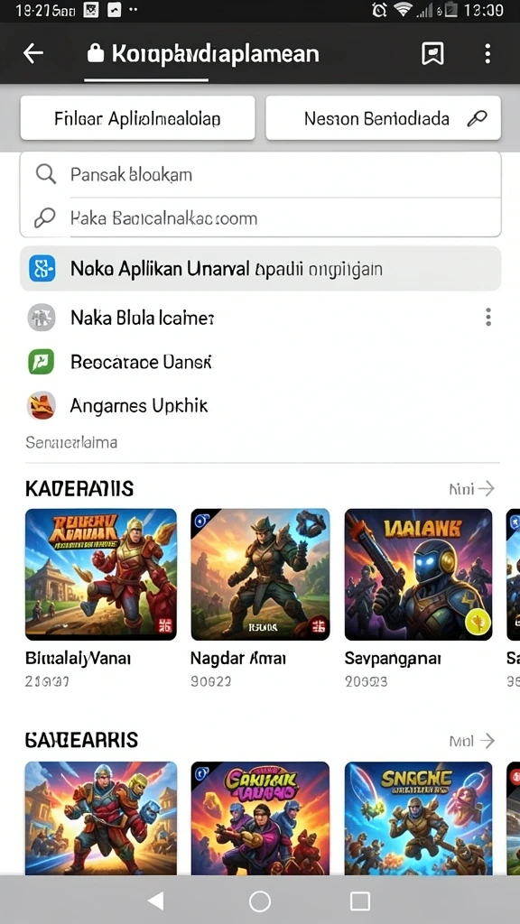 Fitur leaderboard untuk menunjukkan peringkat pemain.