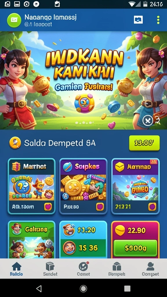 Karakter yang beragam dan lucu untuk dimainkan.