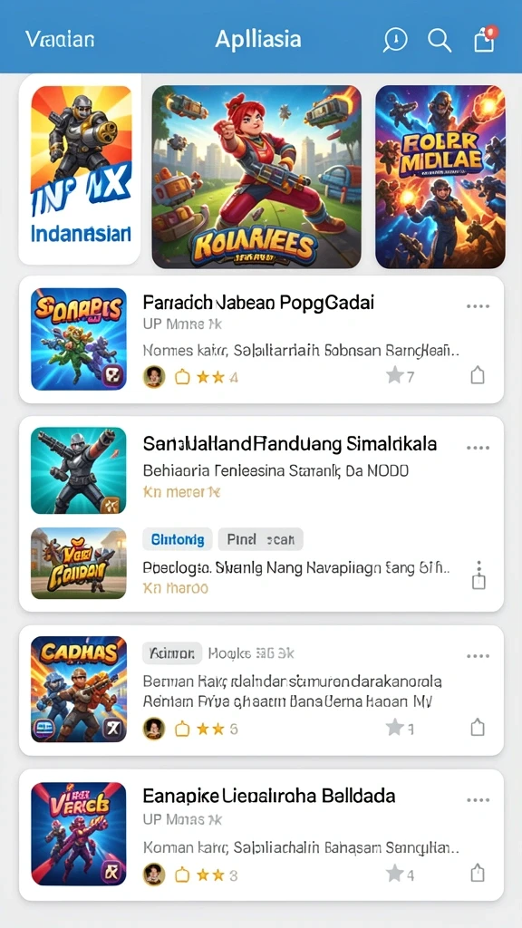 Tampilan antarmuka pengguna yang intuitif.