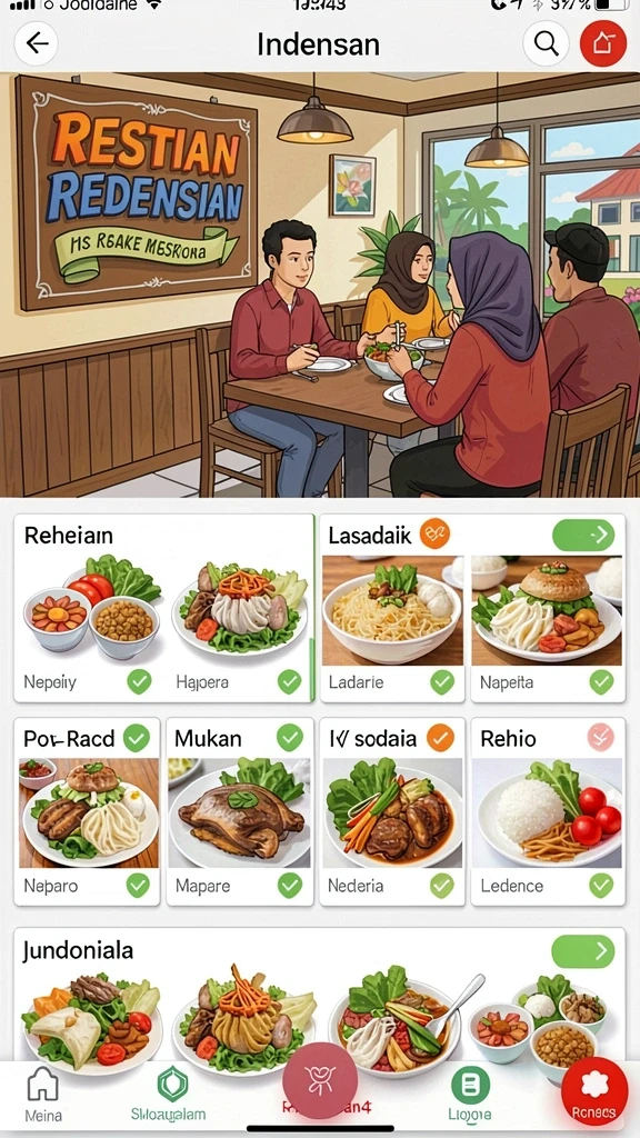 Screenshot menampilkan fitur bonus menggiurkan yang ditawarkan.
