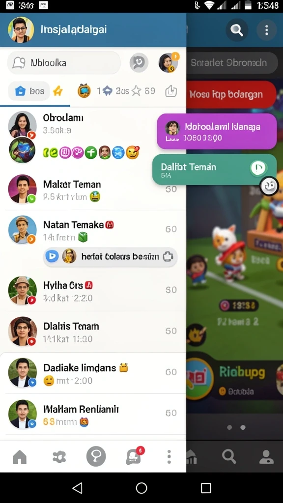 Grafis game yang memukau dan menarik.