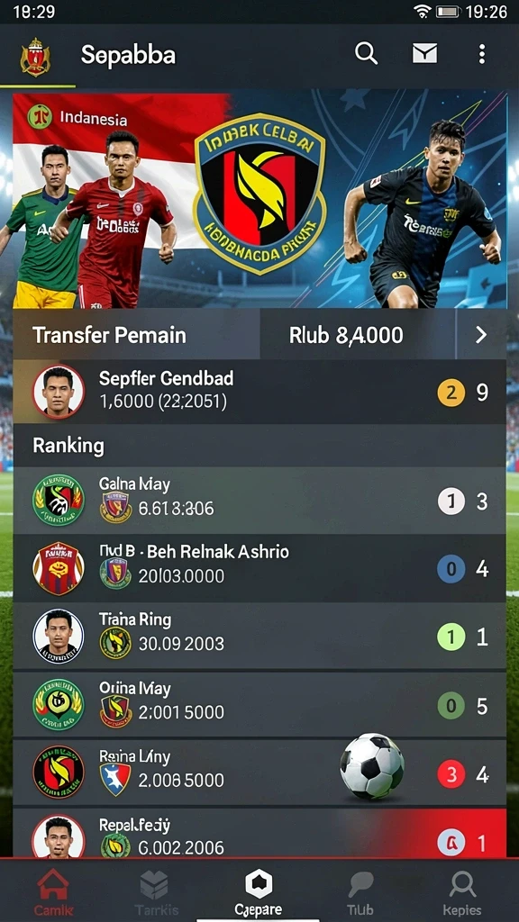 Tampilan antarmuka yang modern dan intuitif.