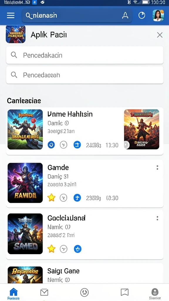 Tampilan antarmuka yang user-friendly dan mudah dipahami.