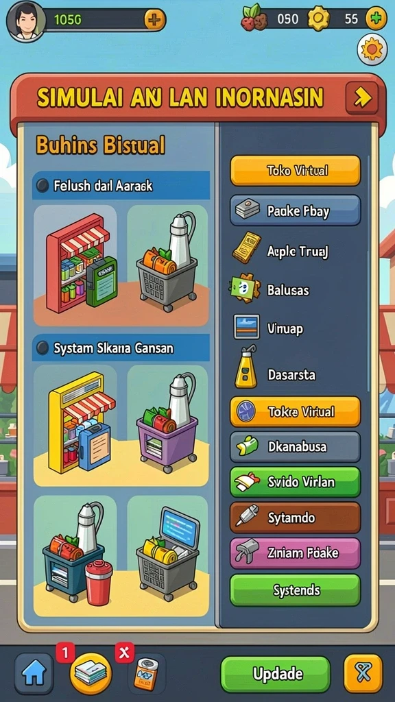 Fitur sosial untuk interaksi antar pemain.