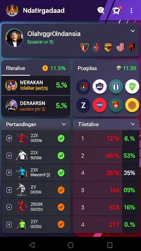 Tampilan grafis permainan slot yang menarik.