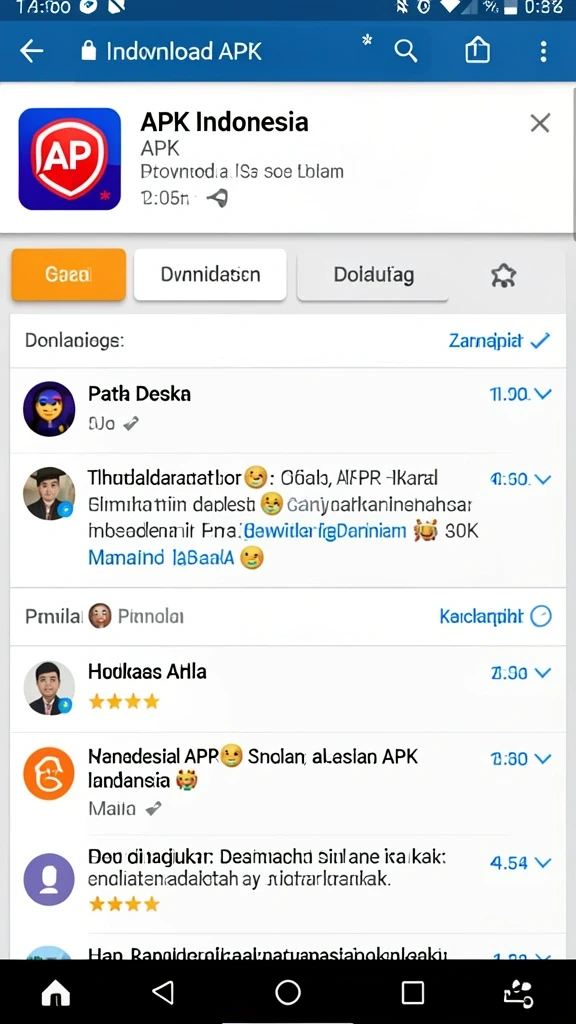 Tangkapan layar fitur permainan yang menarik.