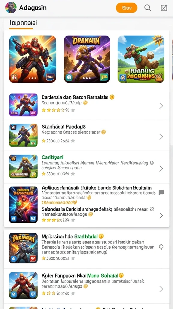 Tampilan antarmuka yang intuitif dan menarik.