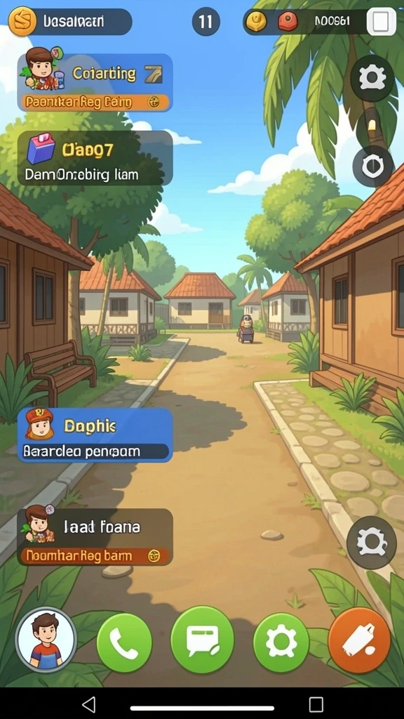 Mode multiplayer untuk bersenang-senang bersama teman.