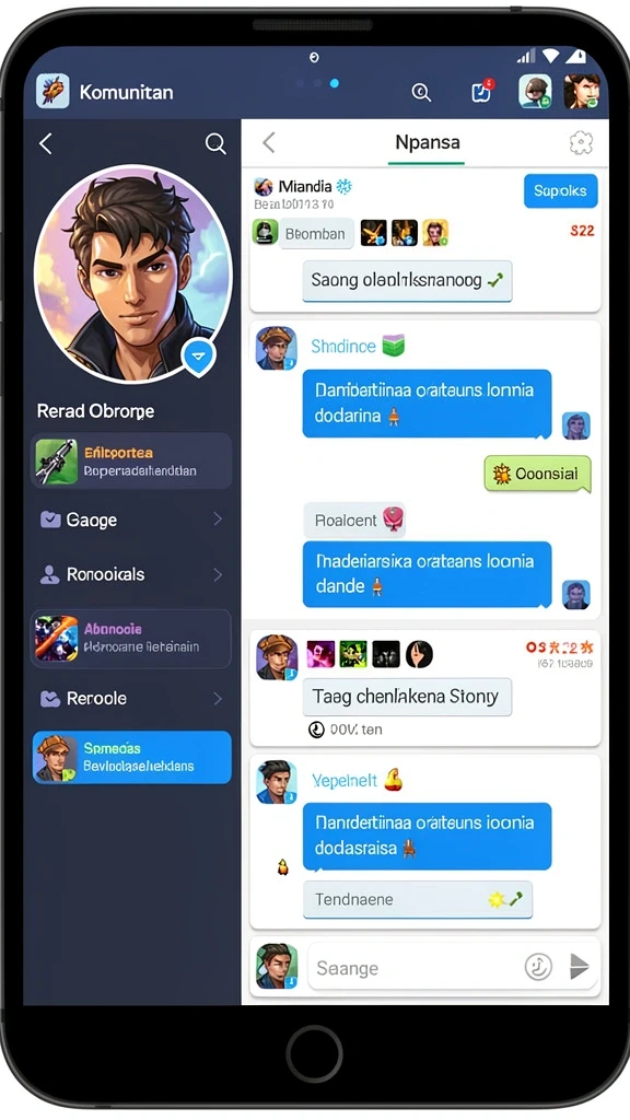 Tampilan awal game RPYYY yang menarik.