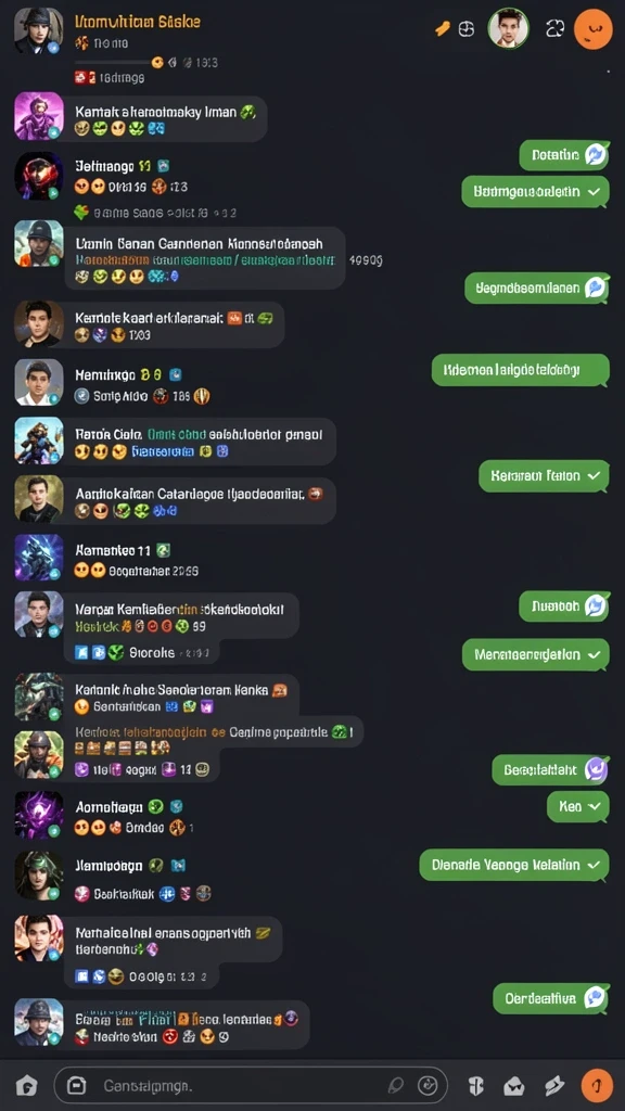 Screenshot menunjukkan karakter utama dalam aksi mendebarkan.