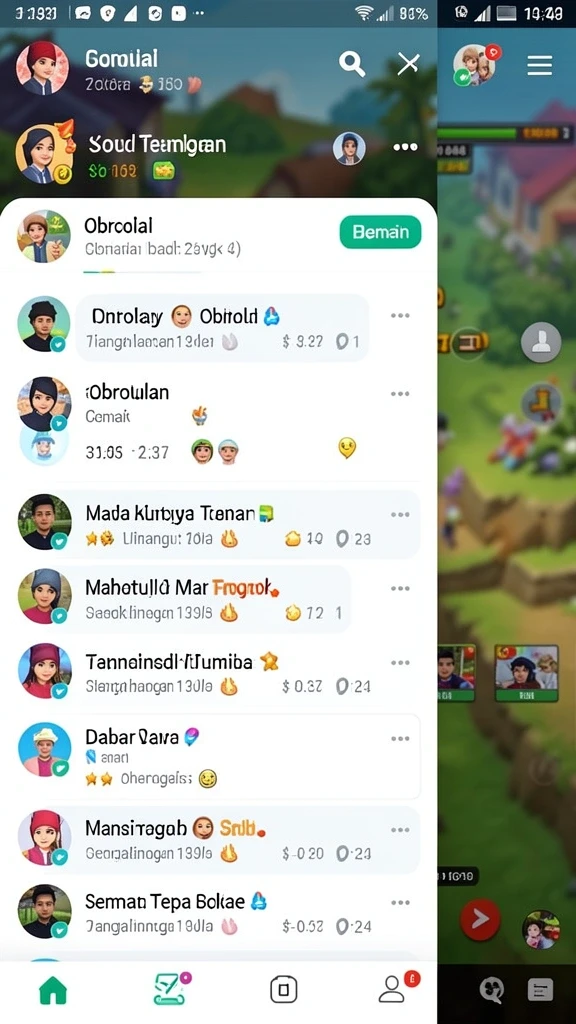 Tampilan antarmuka yang intuitif dan menarik.