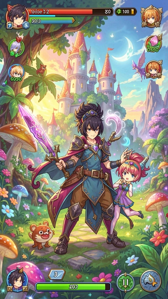 Gameplay yang adiktif dengan banyak level tantangan.