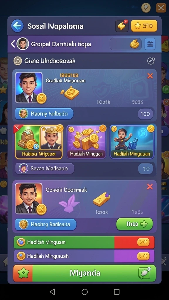 Sistem kustomisasi karakter yang mendalam.
