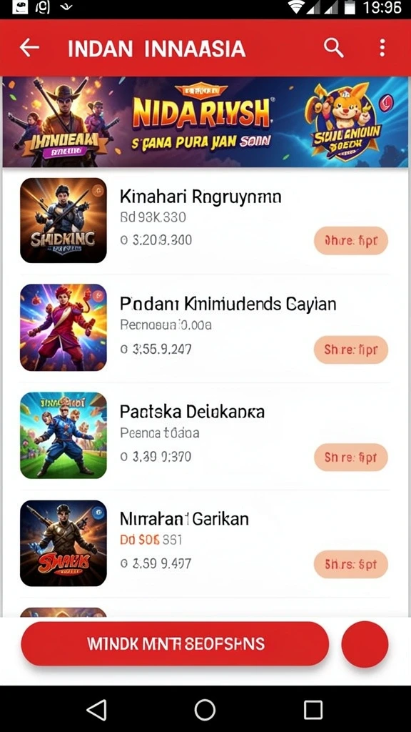 Event menarik setiap minggu dengan hadiah fantastis.