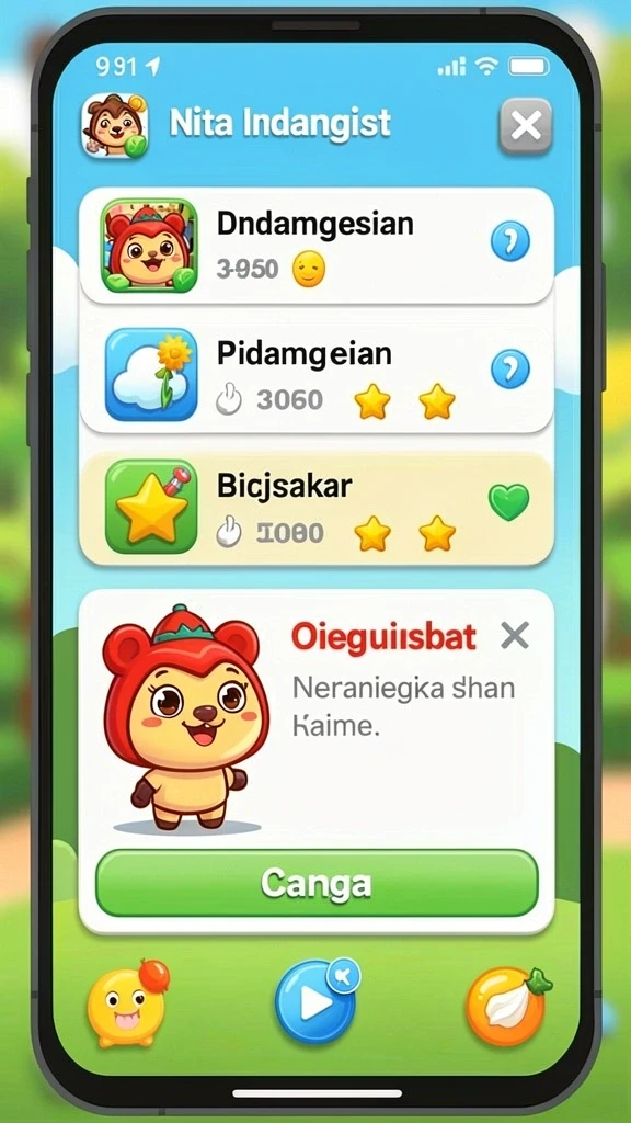 Screenshot kedua menampilkan fitur bonus menarik yang bisa didapatkan.