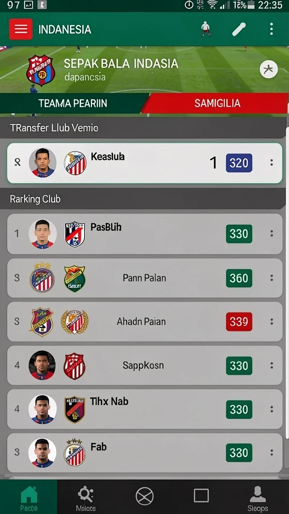 Penghargaan dan prestasi yang bisa didapat dalam game.