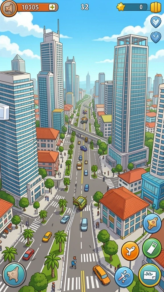 Screenshot menggambarkan misi multiplayer yang seru.
